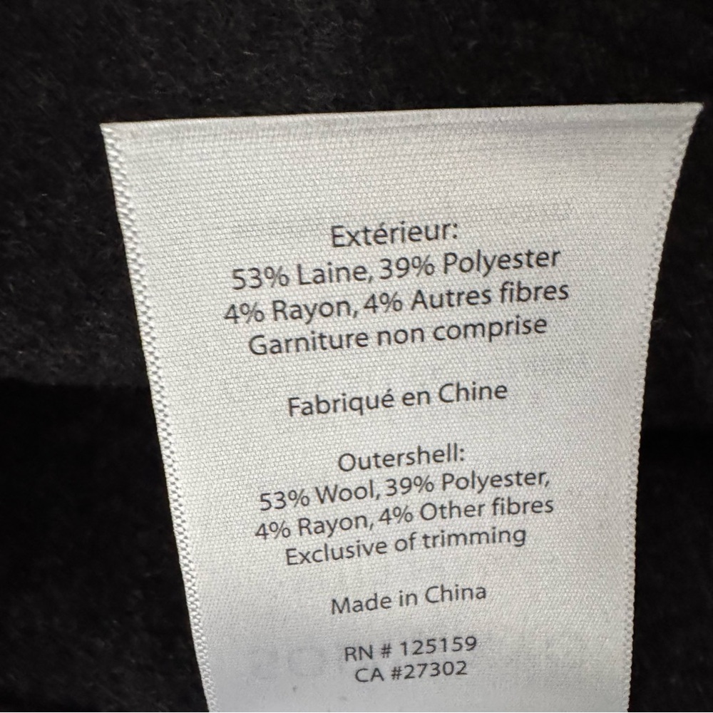 Soia & Kyo Wool Belted Wrap Coat - Picture 11 of 11